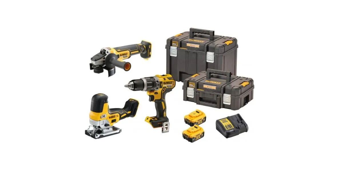 Dewalt Accugereedschap in een set 18 V DCK329P2T